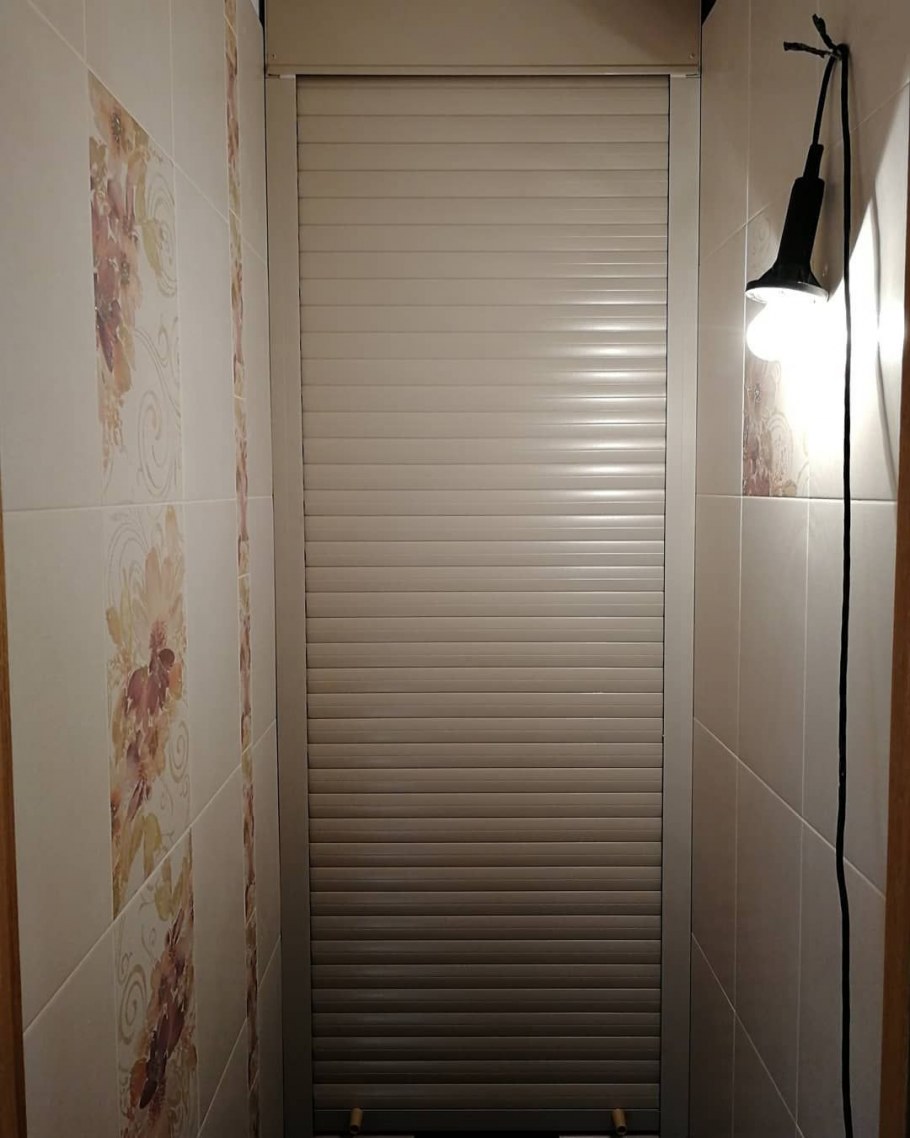 Рольставни Алютех в санузел