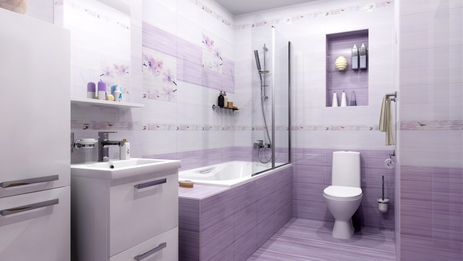 Плитка Cersanit Miracle сиреневый