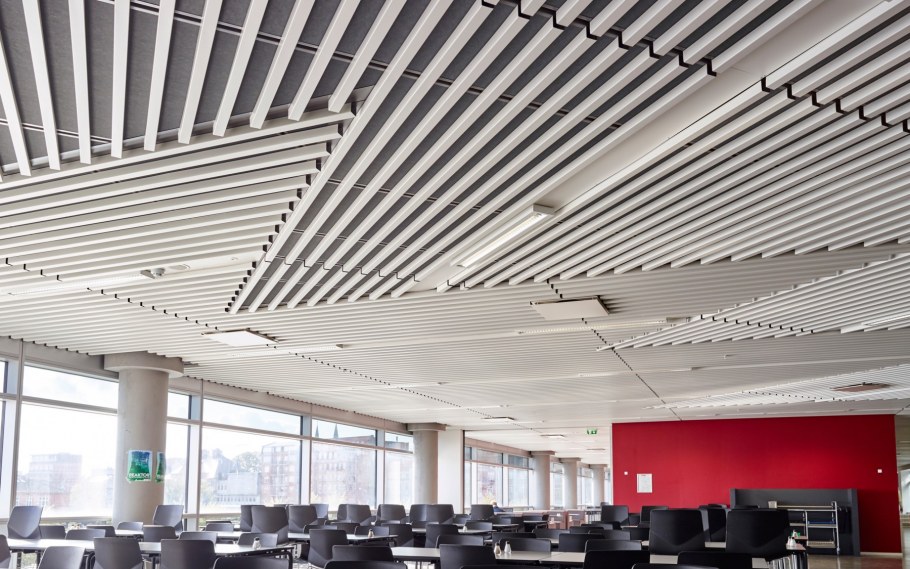 Потолок больших производственных помещений