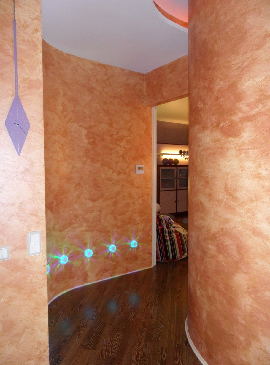 Декоративная штукатурка для стен в квартире