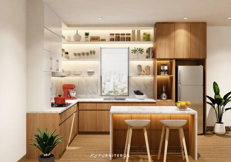 Кухня-кабинет дизайн