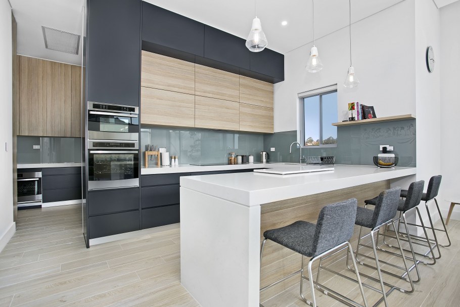 Кухня фактура в ракурсе