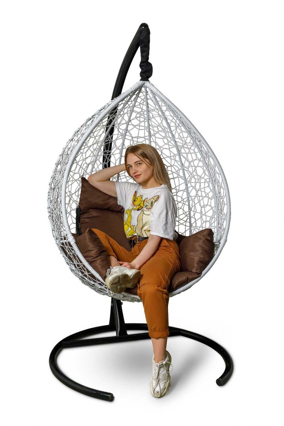 Подвесное кресло-кокон Афина-мебель AFM-219