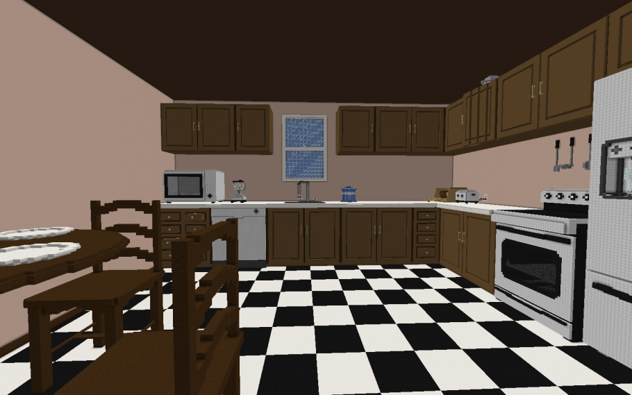 Кухня из МАЙНКРАФТА