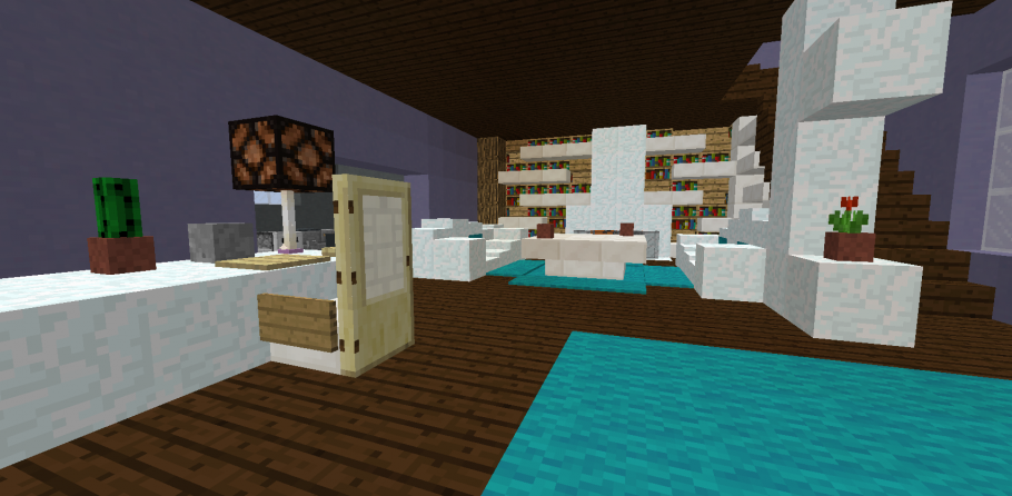 Кухня во Дворце майнкрафт