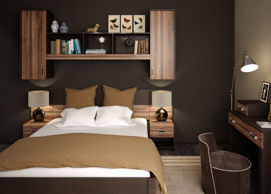 Шкаф-купе Эдем венге/дуб Сакраменто