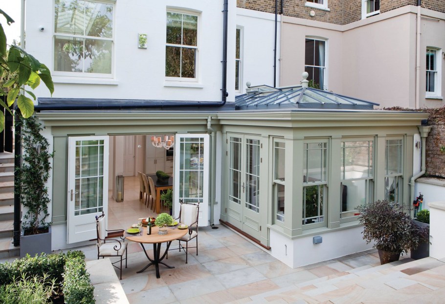 Пристройка кухни к дому