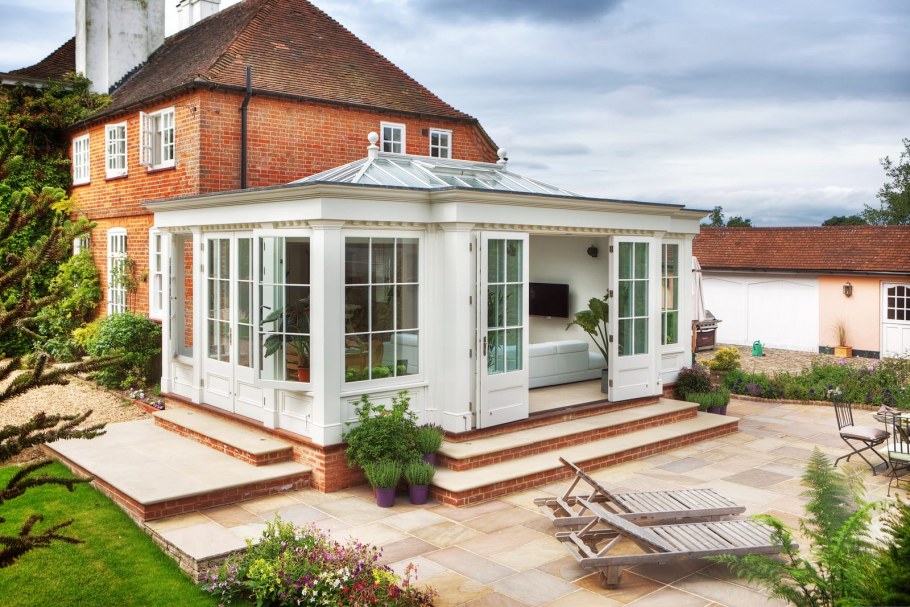 Веранда эркером пристроенная к дому