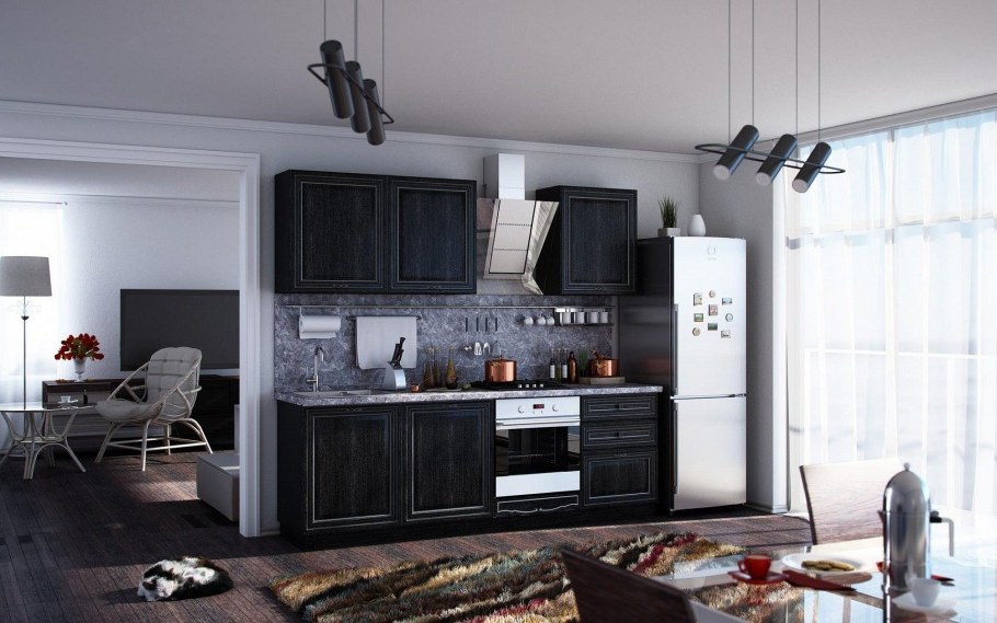 Кухня олива хамелеон ДСВ