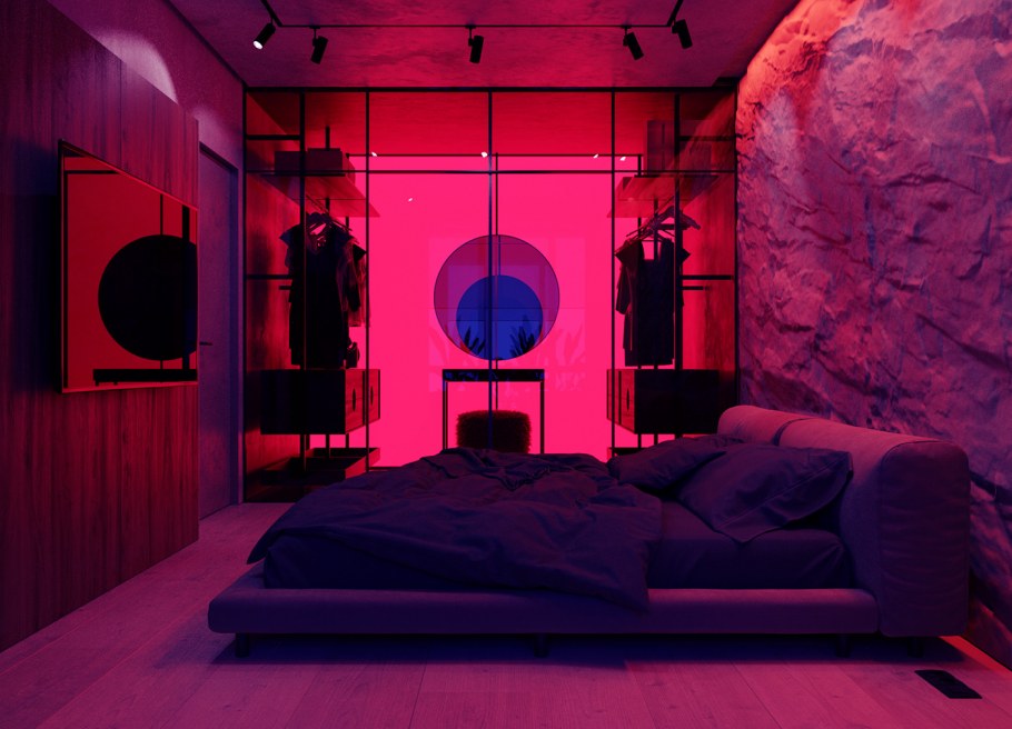 Комната в стиле эмо