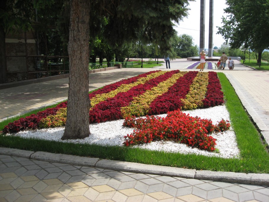 Парк Победы СПБ цветники