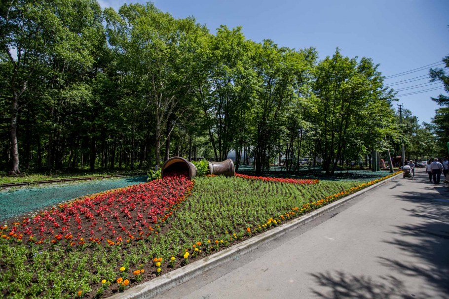 Парк им Гагарина Южно-Сахалинск