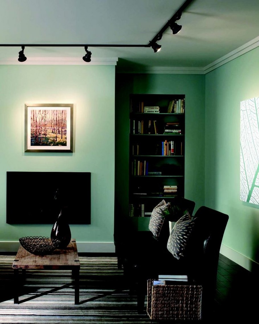 Боковое освещение комнаты