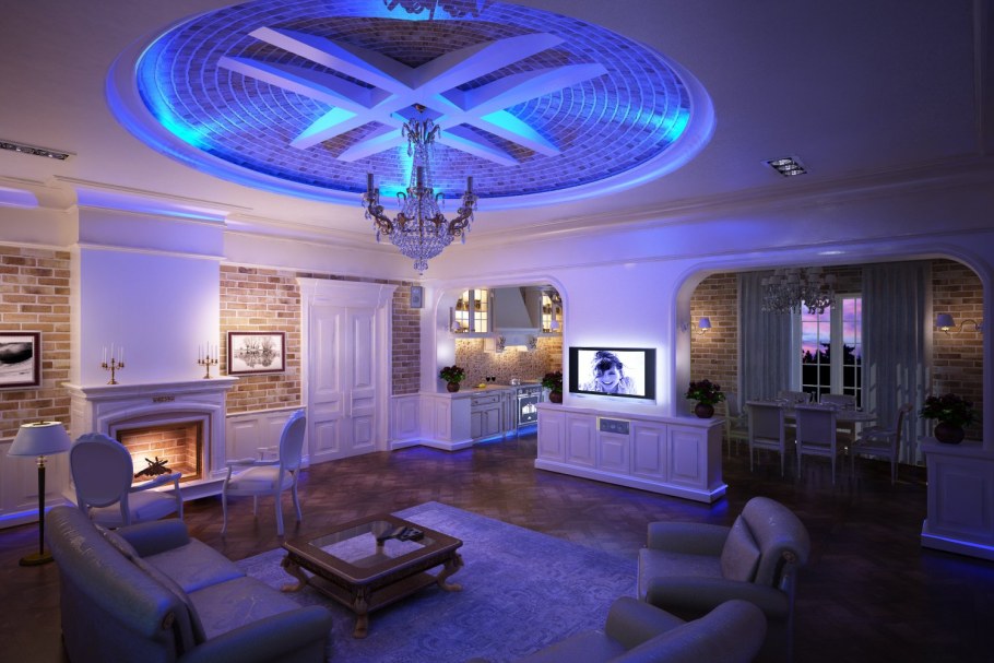 Декоративное освещение в доме