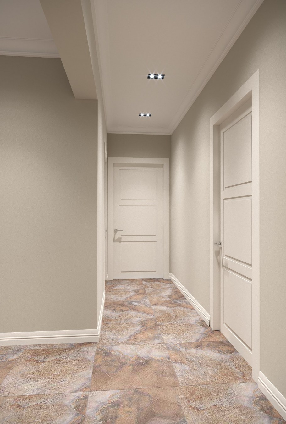 Фон коридора квартиры