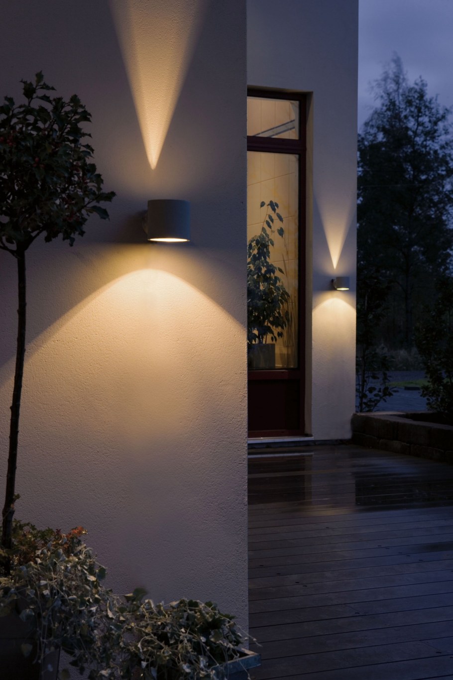 Архитектурная подсветка стен