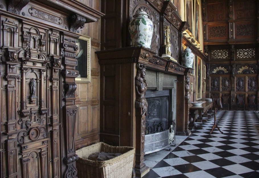 Тюдоров особняк сад