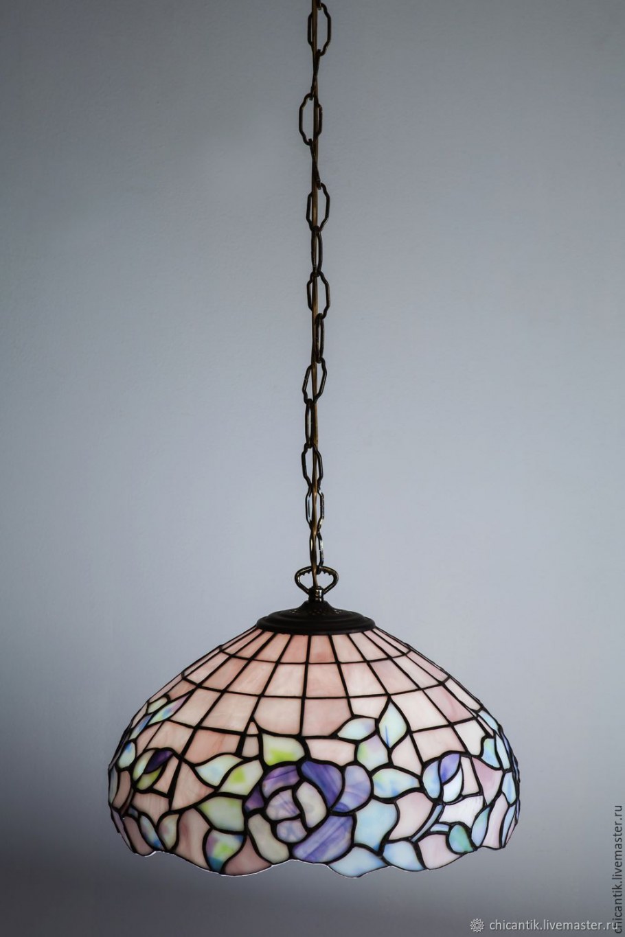 Люстра Тиффани пятиплафонная