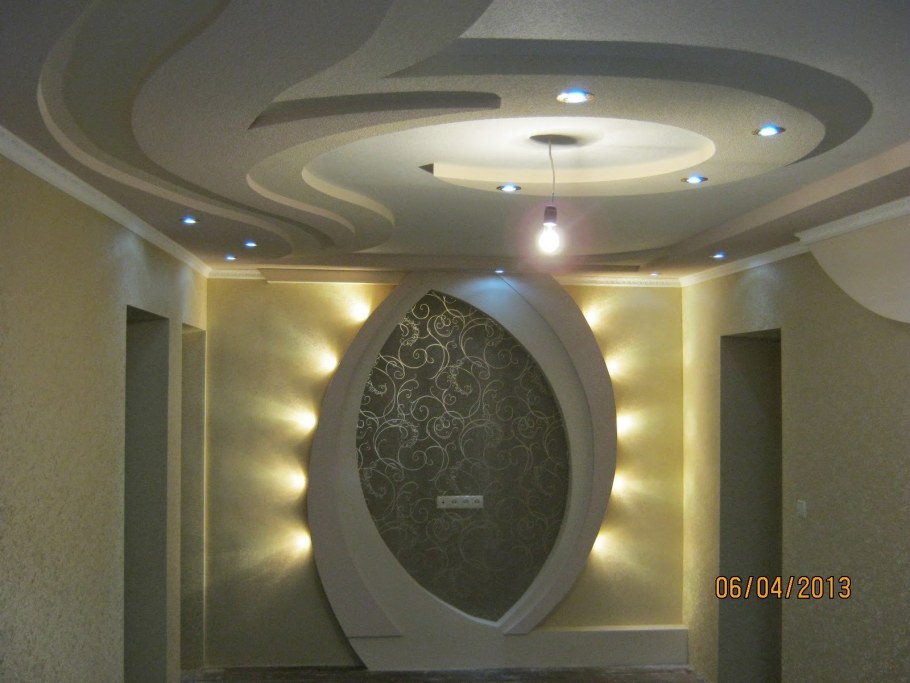 Потолок из гипса Кардон