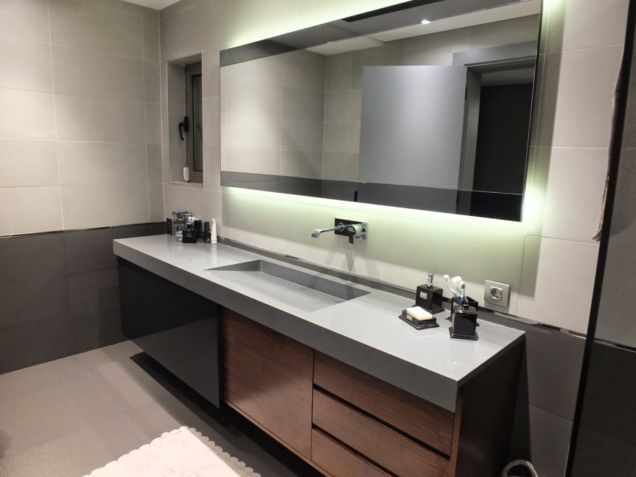 Тумбочка в ванную под столешницу