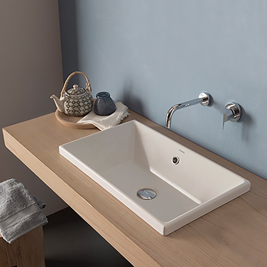 Накладная раковина ARTCERAM Plettro ptl001 01 00 bi