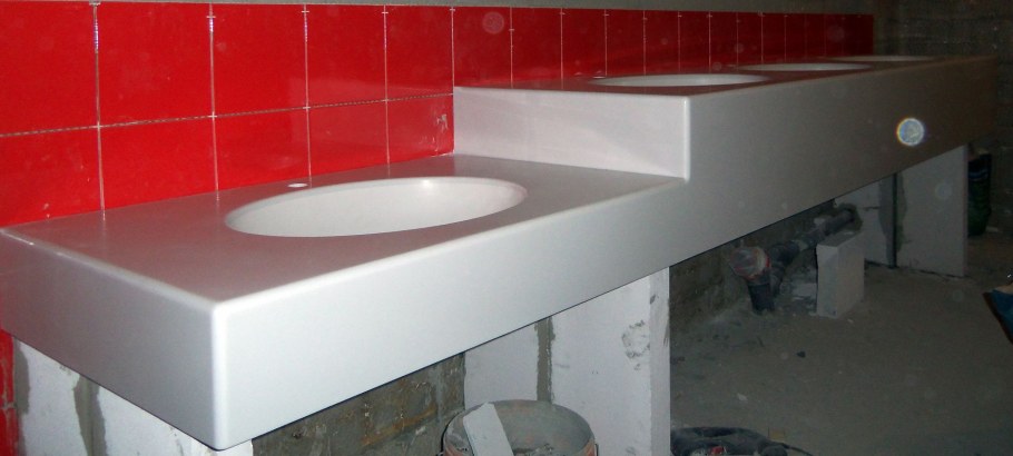 Столешница под раковину Keramag Silk