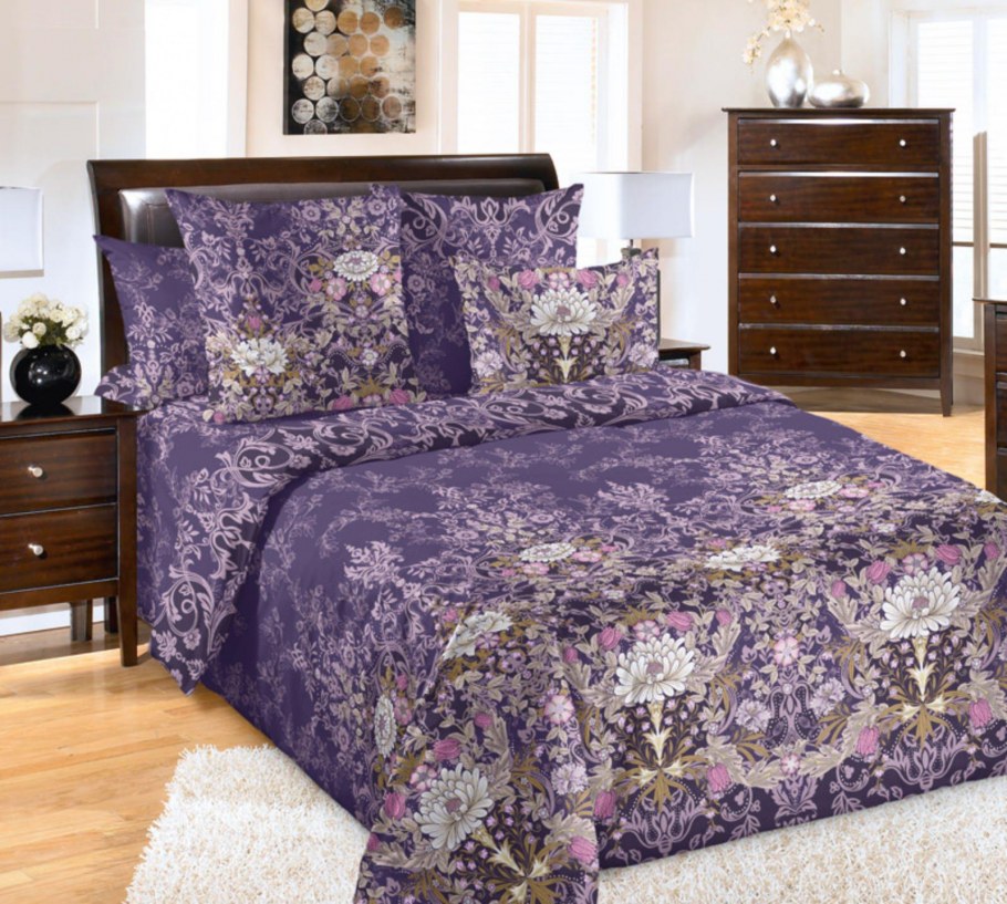 Постельное белье 1.5-спальное Бамбино сказочный лес 1 бязь