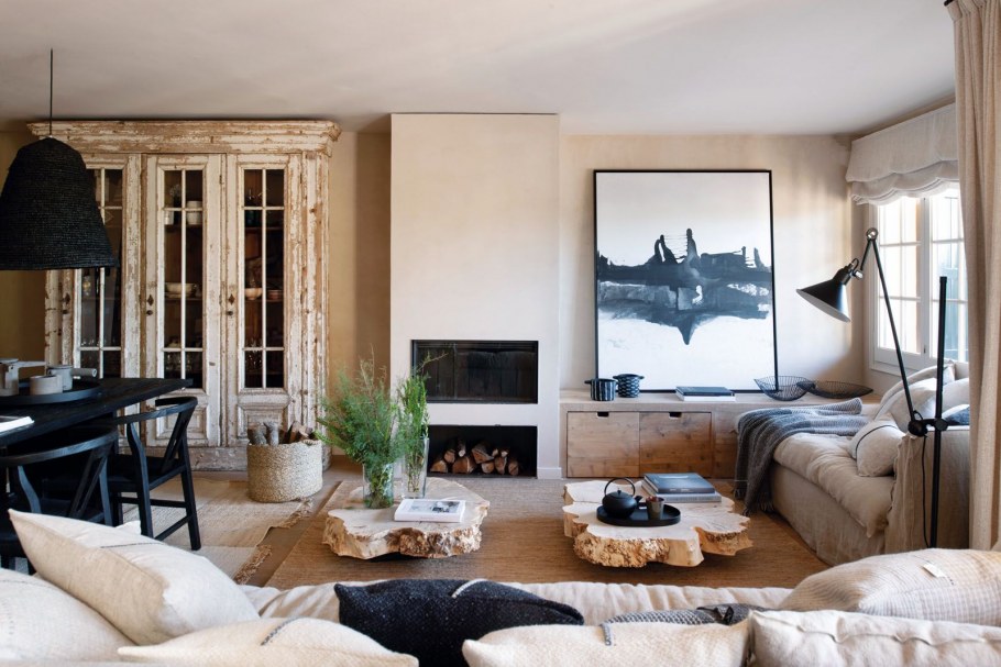 Деревенский стиль в интерьере