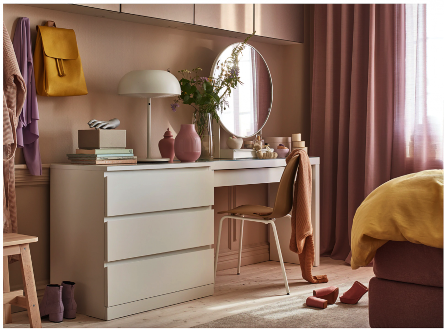 Гримерный столик 80 см