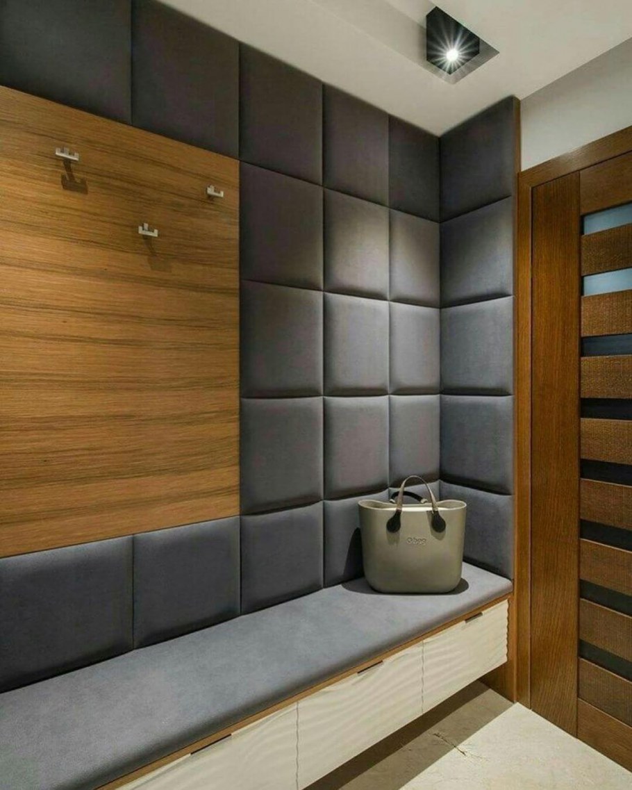 Встроенный шкаф с распашными дверями