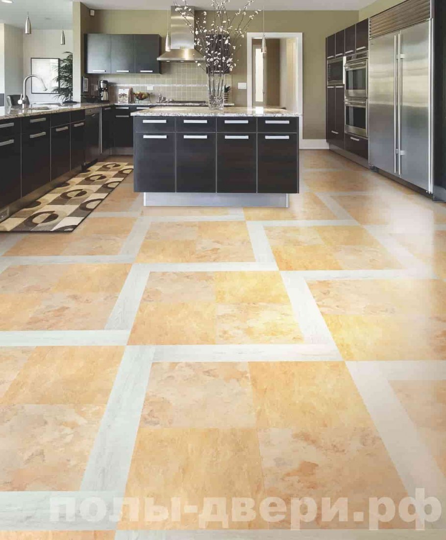 ПВХ плитка на пол Таркетт