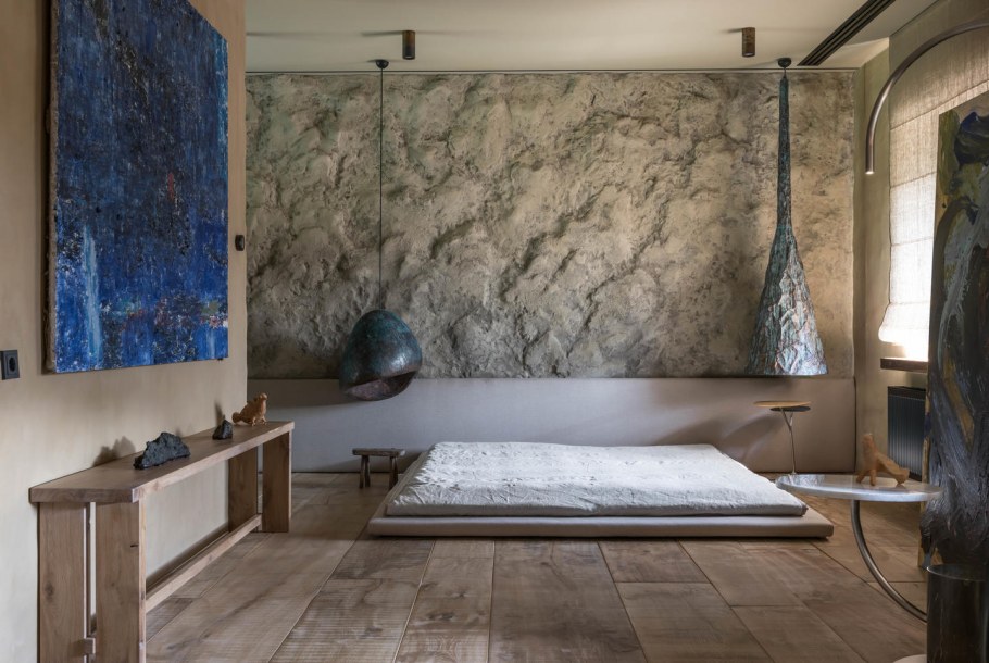 Глиняная штукатурка в интерьере