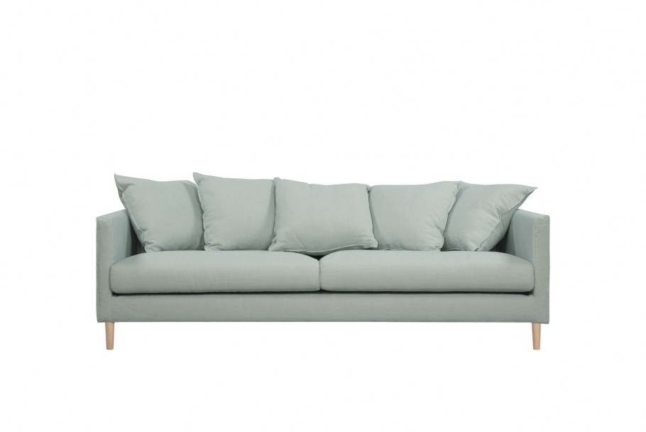 Диван серый современный