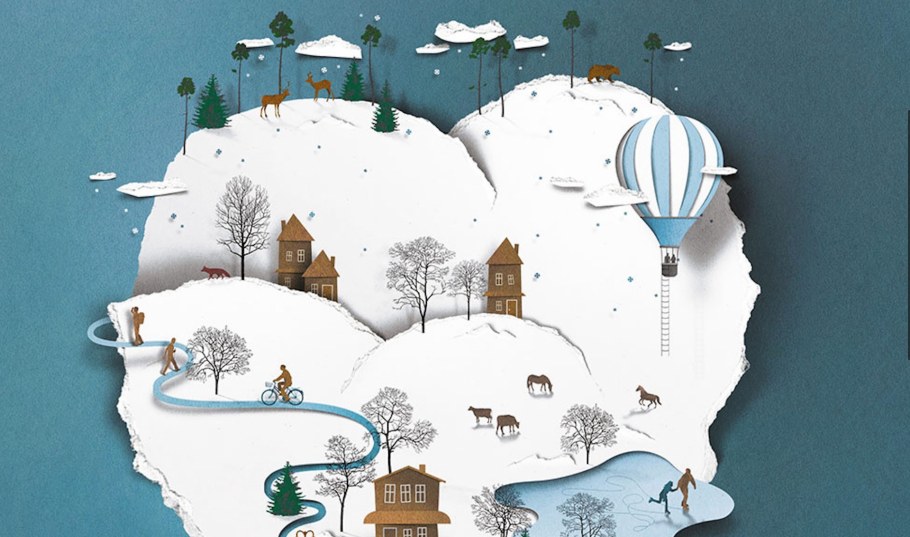 Бумажные иллюстрации Eiko ojala