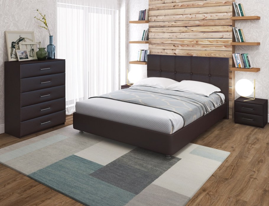 Кровать с матрасом Эрин Сонте