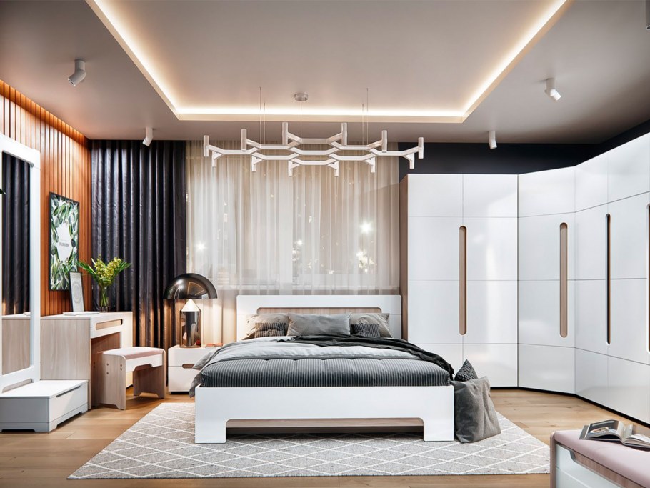 Спальня Юлианна дуб феррара