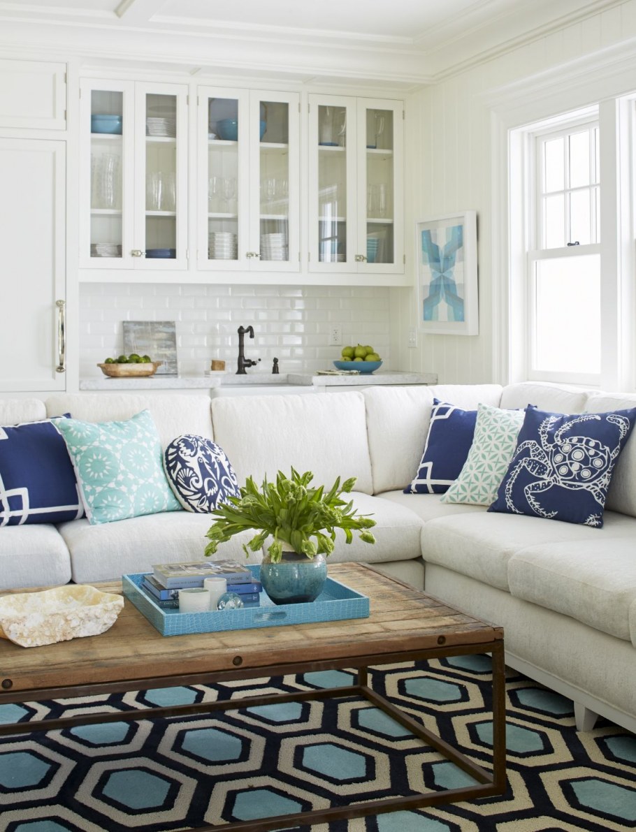 Гостиная в средиземноморском стиле