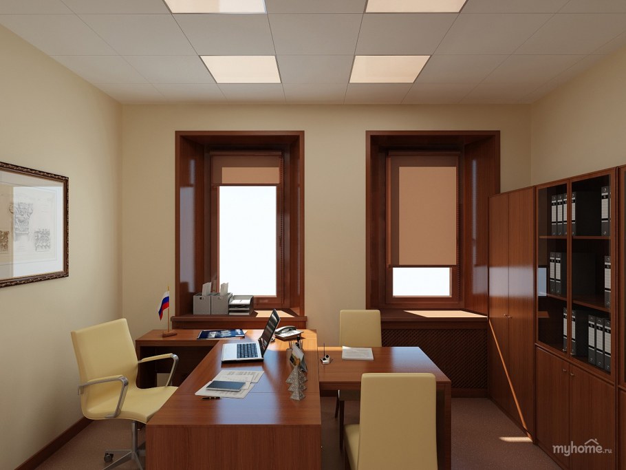 Интерьер кабинета руководителя