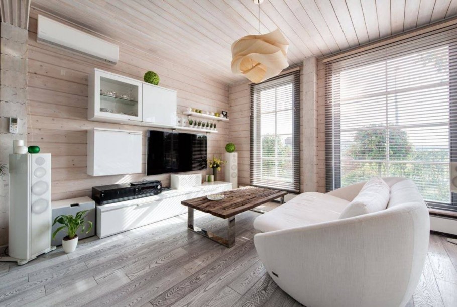 Деревянный интерьер