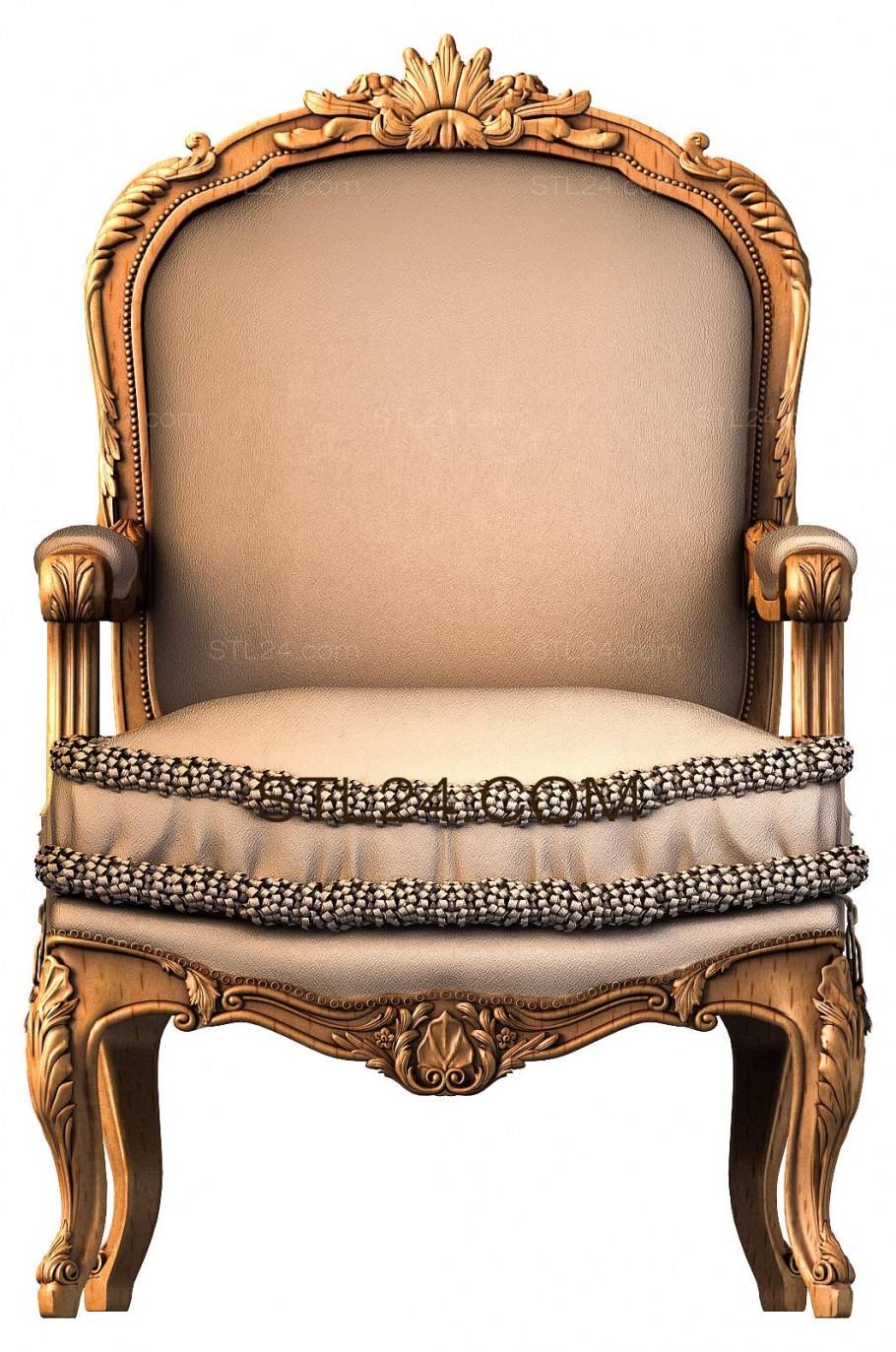 Резное кресло
