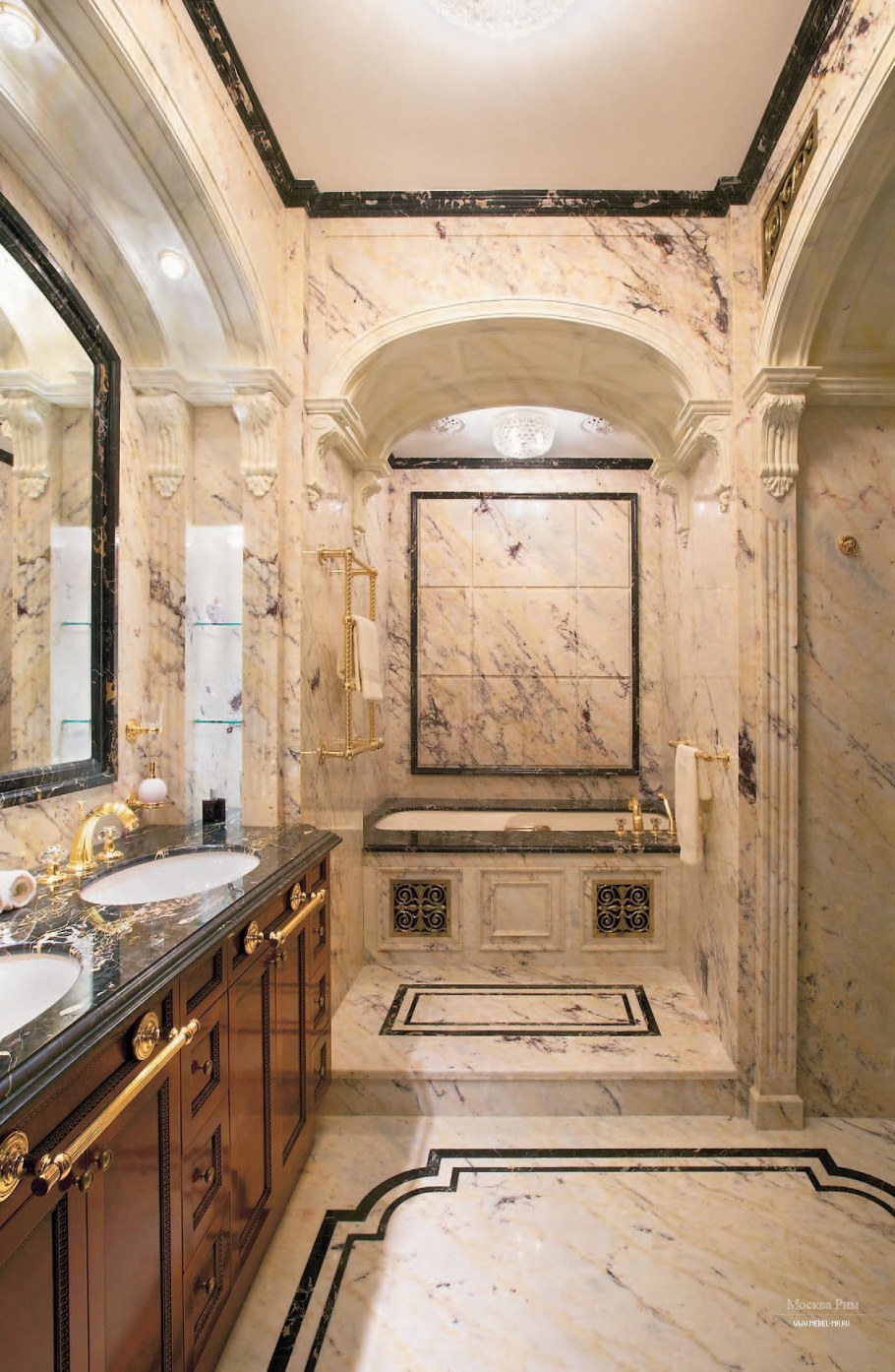 Мод на мрамор