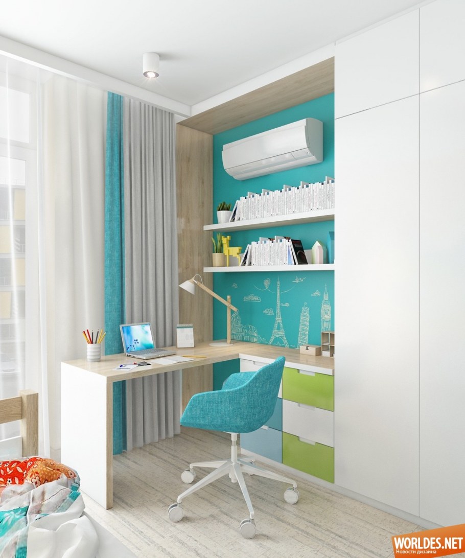 Детская комната для школьника