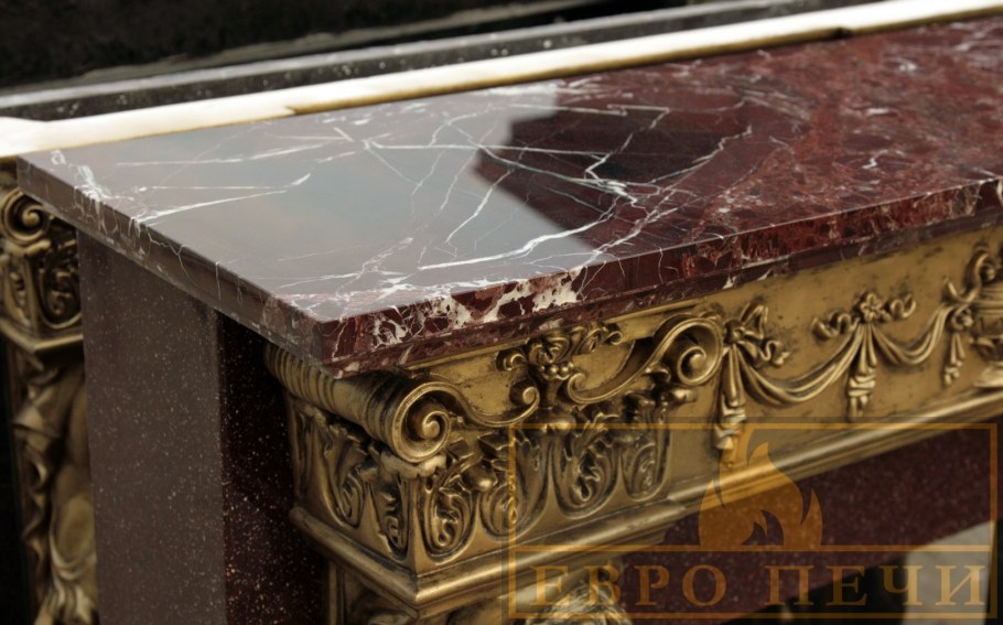 Столешница из мрамора Россо Леванте