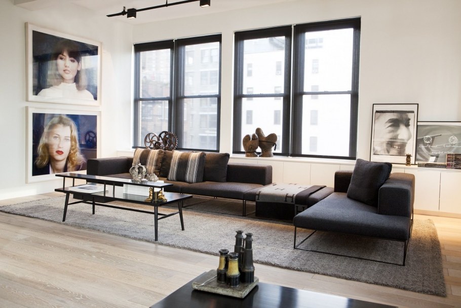 Черные панорамные окна