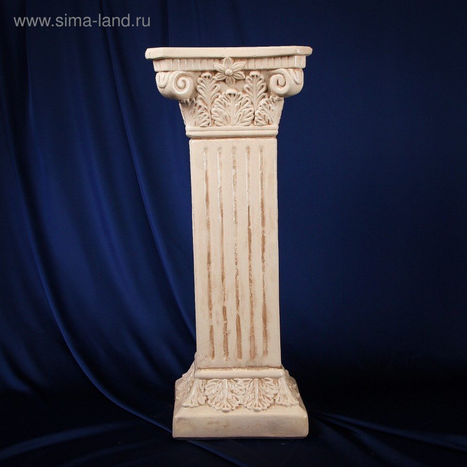 Колонна "античная", бежевый 65х27см 2756134