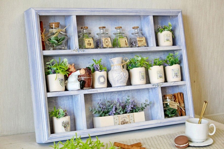 Полка для кухни в стиле Прованс