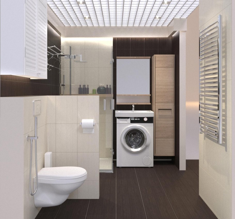 Постирочная в санузле