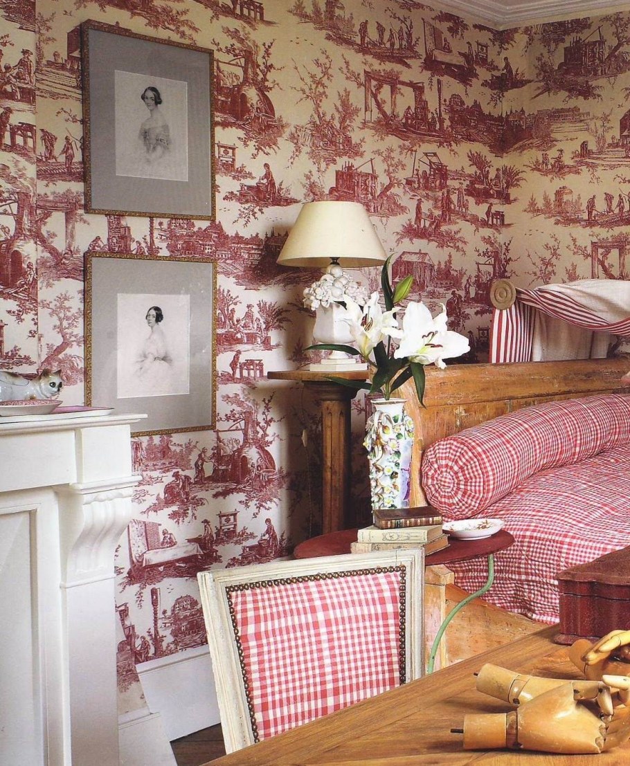 Стиль Туаль де жуи (toile de Jouy)