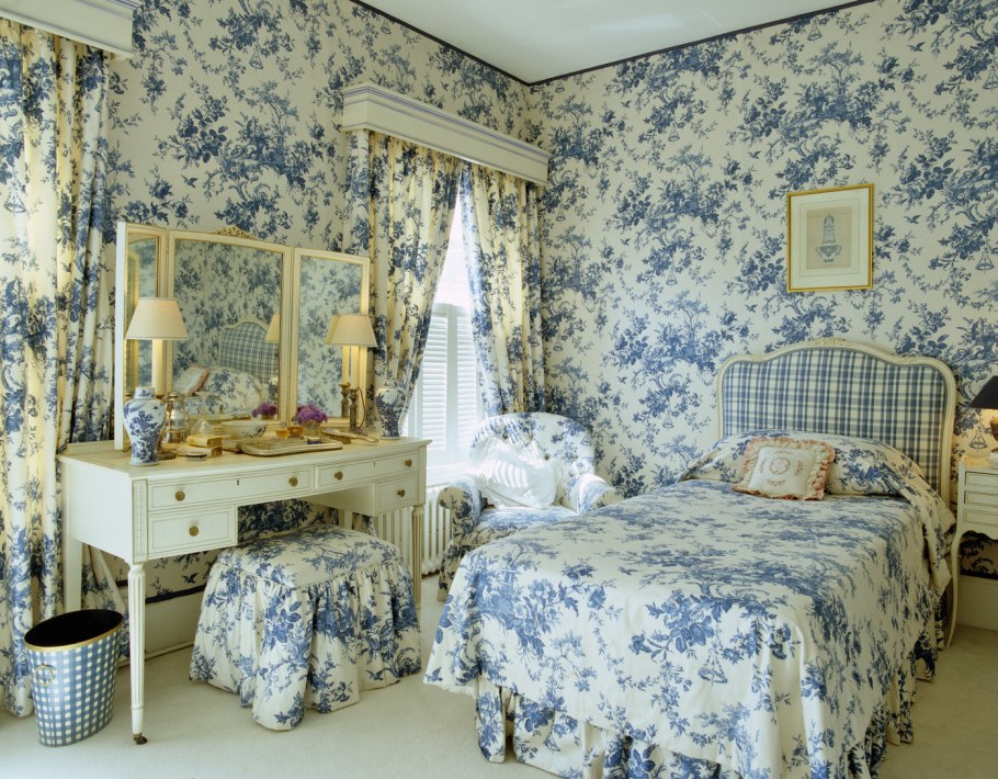 Туаль де жуи в интерьере