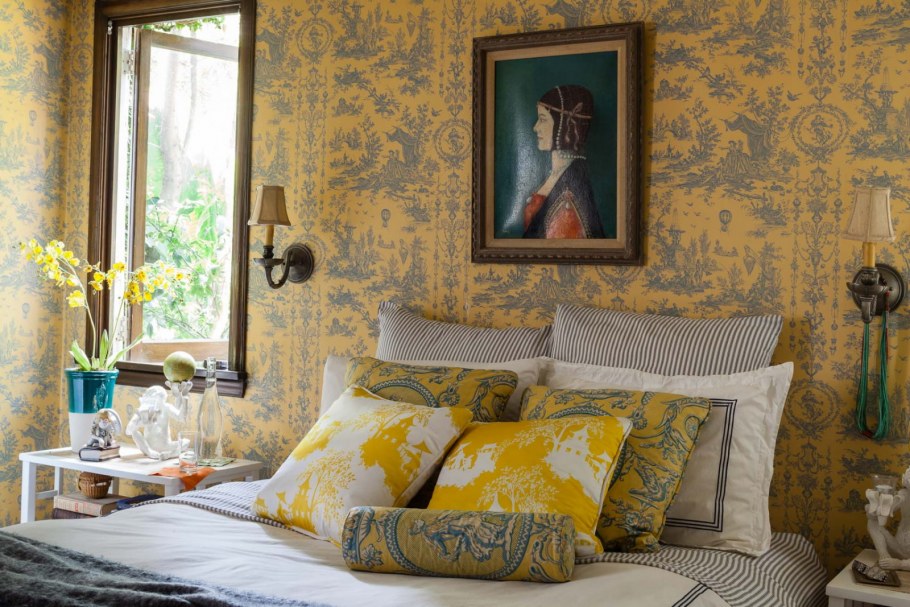 Туаль де жуи в интерьере